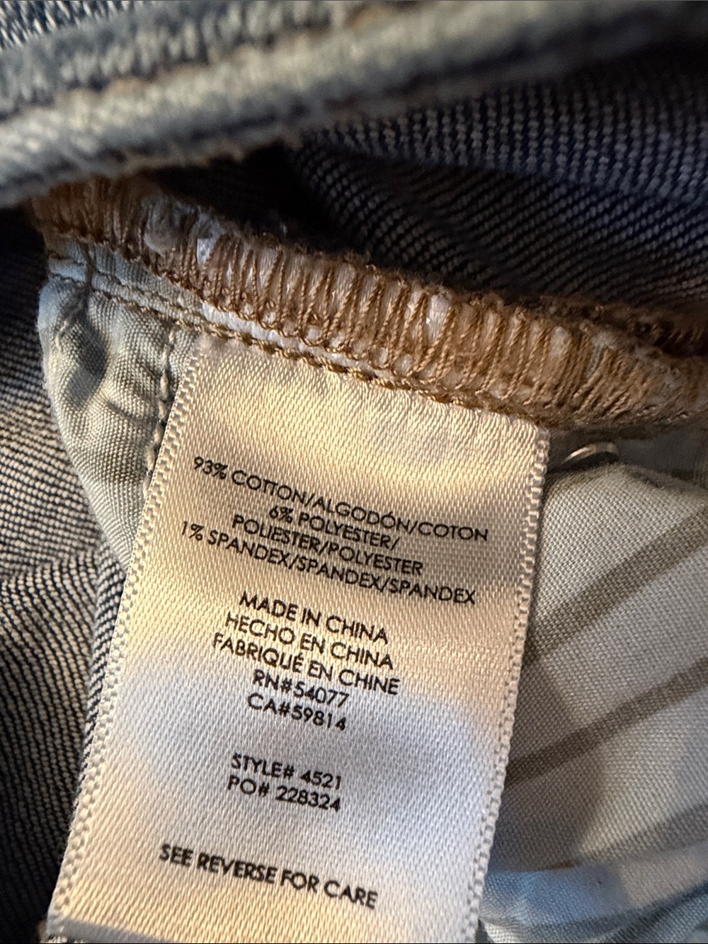 Cabi Jeans size 10 - Picture 5 of 11